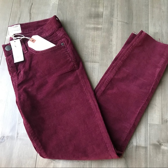 Current/Elliott Stiletto Ankle Corduroy Jean Size 26 - Picture 4 of 8